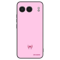 Fekete szilikon tok az alábbi mobiltelefonokra OnePlus Nord 4 - Blush bow