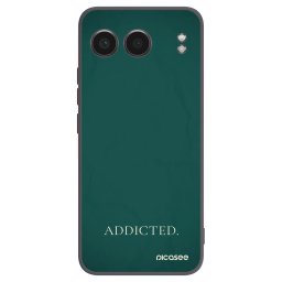 Fekete szilikon tok az alábbi mobiltelefonokra OnePlus Nord 4 - Addicted