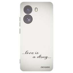 Fekete szilikon tok az alábbi mobiltelefonokra Xiaomi Poco X7 - Love is a drug