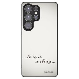 Fekete szilikon tok az alábbi mobiltelefonokra Samsung Galaxy S25 Ultra 5G - Love is a drug