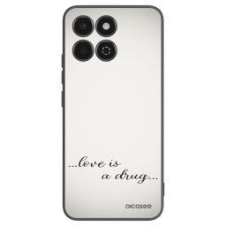 Fekete szilikon tok az alábbi mobiltelefonokra Honor 200 Smart 5G - Love is a drug