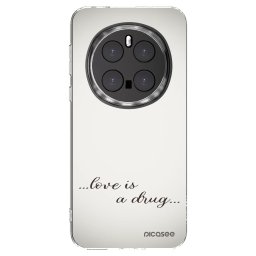 Átlátszó szilikon tok az alábbi mobiltelefonokra Honor Magic7 Pro 5G - Love is a drug