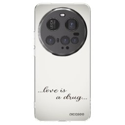 Átlátszó szilikon tok az alábbi mobiltelefonokra Xiaomi 15 Ultra - Love is a drug