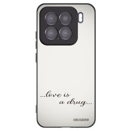 Fekete szilikon tok az alábbi mobiltelefonokra Xiaomi 15 - Love is a drug