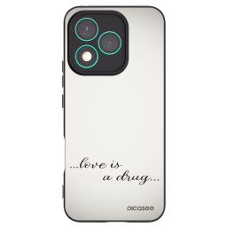 Fekete szilikon tok az alábbi mobiltelefonokra Honor 400 Lite 5G - Love is a drug