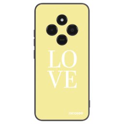 Fekete szilikon tok az alábbi mobiltelefonokra Xiaomi Poco C75 - Love