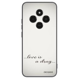Fekete szilikon tok az alábbi mobiltelefonokra Xiaomi Poco C75 - Love is a drug