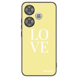 Fekete szilikon tok az alábbi mobiltelefonokra Xiaomi Poco F6 - Love