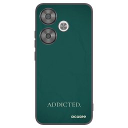 Fekete szilikon tok az alábbi mobiltelefonokra Xiaomi Poco F6 - Addicted