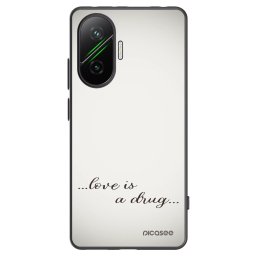 Fekete szilikon tok az alábbi mobiltelefonokra Xiaomi Poco F7 Pro 5G - Love is a drug