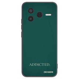 Fekete szilikon tok az alábbi mobiltelefonokra Xiaomi Poco F7 Pro 5G - Addicted