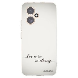 Átlátszó szilikon tok az alábbi mobiltelefonokra Honor 400 5G - Love is a drug