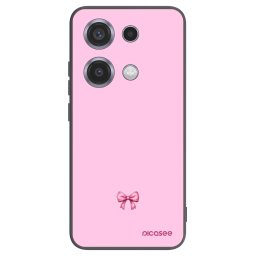 Fekete szilikon tok az alábbi mobiltelefonokra Xiaomi Redmi Note 14S - Blush bow