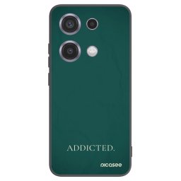 Fekete szilikon tok az alábbi mobiltelefonokra Xiaomi Redmi Note 14S - Addicted