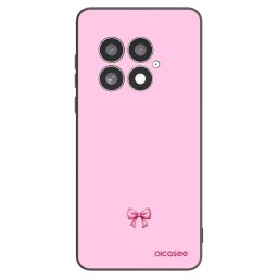 Fekete szilikon tok az alábbi mobiltelefonokra OnePlus 13 5G - Blush bow