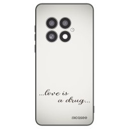 Fekete szilikon tok az alábbi mobiltelefonokra OnePlus 13 5G - Love is a drug