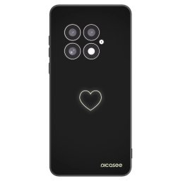 Fekete szilikon tok az alábbi mobiltelefonokra OnePlus 13 5G - Heart