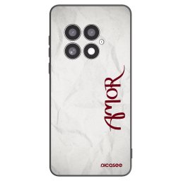 Fekete szilikon tok az alábbi mobiltelefonokra OnePlus 13 5G - Amor