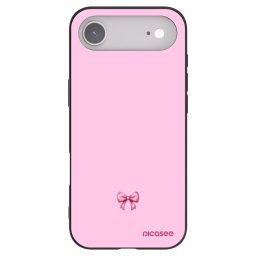 Fekete szilikon tok az alábbi mobiltelefonokra Apple iPhone Air - Blush bow