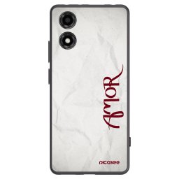Fekete szilikon tok az alábbi mobiltelefonokra Motorola Moto E14 - Amor