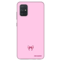 Fashion Case Samsung Galaxy A71 A715F - Blush bow