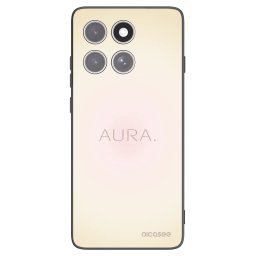 Fekete szilikon tok az alábbi mobiltelefonokra Motorola Edge 60 Pro - Aura