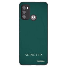 Fekete szilikon tok az alábbi mobiltelefonokra Motorola Edge 60 5G - Addicted
