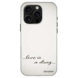 Fashion Case MagSafe Apple iPhone 16 Pro - Love is a drug