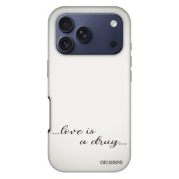 Fashion Case MagSafe Apple iPhone 17 Pro - Love is a drug