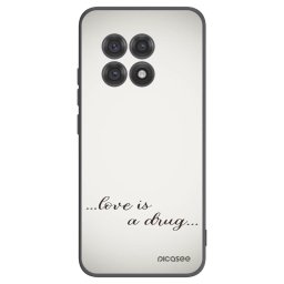 Fekete szilikon tok az alábbi mobiltelefonokra OnePlus 13R 5G - Love is a drug