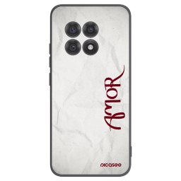 Fekete szilikon tok az alábbi mobiltelefonokra OnePlus 13R 5G - Amor