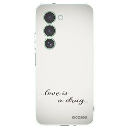 Átlátszó szilikon tok az alábbi mobiltelefonokra Xiaomi Redmi 15 5G - Love is a drug