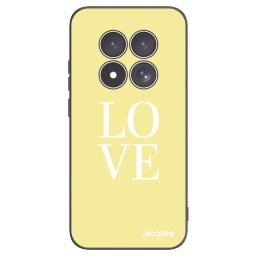 Fekete szilikon tok az alábbi mobiltelefonokra Xiaomi Redmi Note 15 Pro 4G - Love