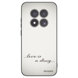 Fekete szilikon tok az alábbi mobiltelefonokra Xiaomi Redmi Note 15 Pro 4G - Love is a drug