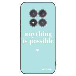 Fekete szilikon tok az alábbi mobiltelefonokra Xiaomi Redmi Note 15 Pro+ - Anything is possible