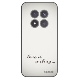 Fekete szilikon tok az alábbi mobiltelefonokra Xiaomi Redmi Note 15 Pro+ - Love is a drug