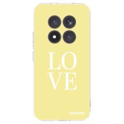 Átlátszó szilikon tok az alábbi mobiltelefonokra Xiaomi Redmi Note 15 Pro+ - Love