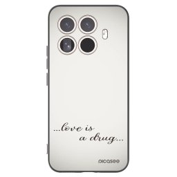 Fekete szilikon tok az alábbi mobiltelefonokra Xiaomi 15T Pro - Love is a drug