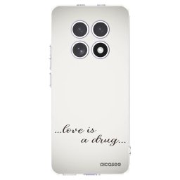 Átlátszó szilikon tok az alábbi mobiltelefonokra Xiaomi Redmi Note 15 4G - Love is a drug