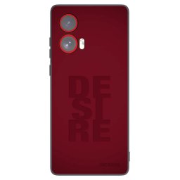 Fekete szilikon tok az alábbi mobiltelefonokra Motorola Edge 50 Fusion - Desire
