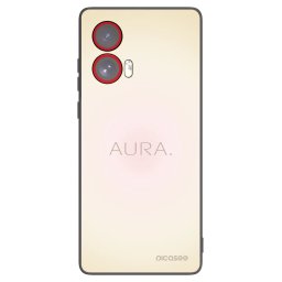 Fekete szilikon tok az alábbi mobiltelefonokra Motorola Edge 50 Fusion - Aura