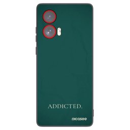Fekete szilikon tok az alábbi mobiltelefonokra Motorola Edge 50 Fusion - Addicted