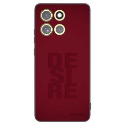 Fekete szilikon tok az alábbi mobiltelefonokra Motorola Moto G86 Power 5G - Desire