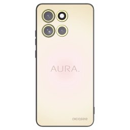 Fekete szilikon tok az alábbi mobiltelefonokra Motorola Moto G86 Power 5G - Aura