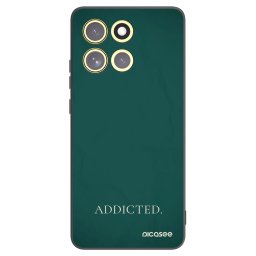 Fekete szilikon tok az alábbi mobiltelefonokra Motorola Moto G86 Power 5G - Addicted