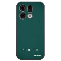 Fekete szilikon tok az alábbi mobiltelefonokra OPPO Find X9 - Addicted