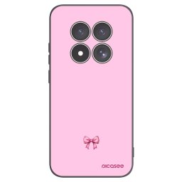 Fekete szilikon tok az alábbi mobiltelefonokra Xiaomi Redmi Note 15 Pro 5G - Blush bow
