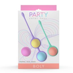 Party Color Toys - Boly variálható belső ballasztgolyós gésagolyószett két hámmal