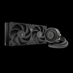 ARCTIC Liquid Freezer III Pro 280 (fekete) - All-in-One CPU vízhűtő 280 mm-es radiátorral és 2x P