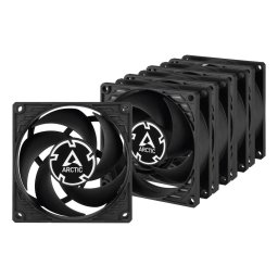 ARCTIC P8 Case Fan - 80mm-es ventilátor alacsony zajszint - 5db-os értékcsomag